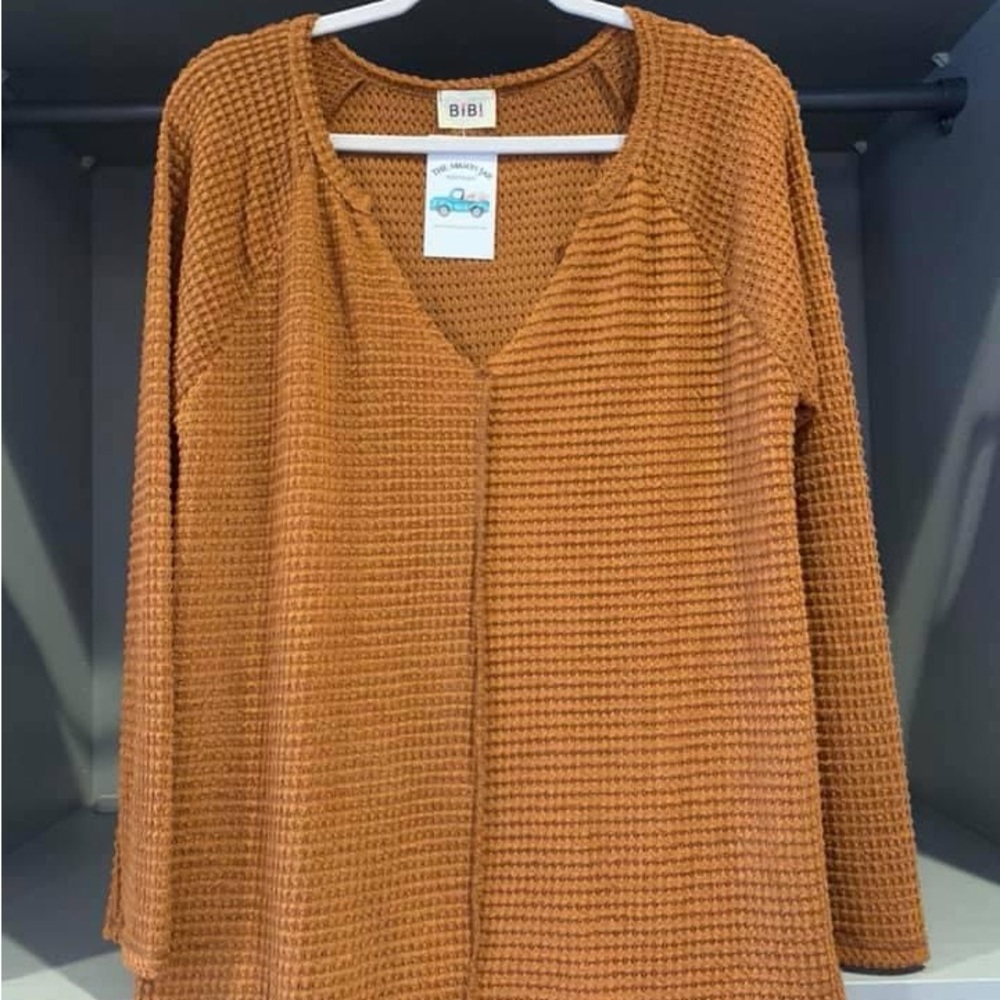 BiBi waffle knit sweater